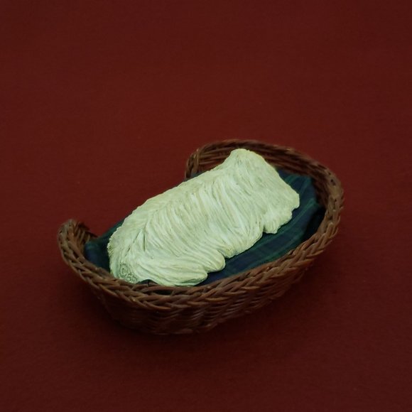 Sandra Brue Sleeping Maltese Sculpture - Picture 3 of 5